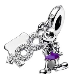 Pandora Disney Mickey 100 Years of Wonder Dangle Charm Pandora Parks Charm