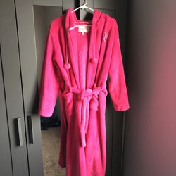 Victoria’s Secret Long Robe Hot Pink
