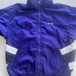 Adidas Jacket Size M Purple 