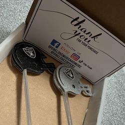 Set of 6 Las Vegas Cupcake Toppers (Mix And Match)