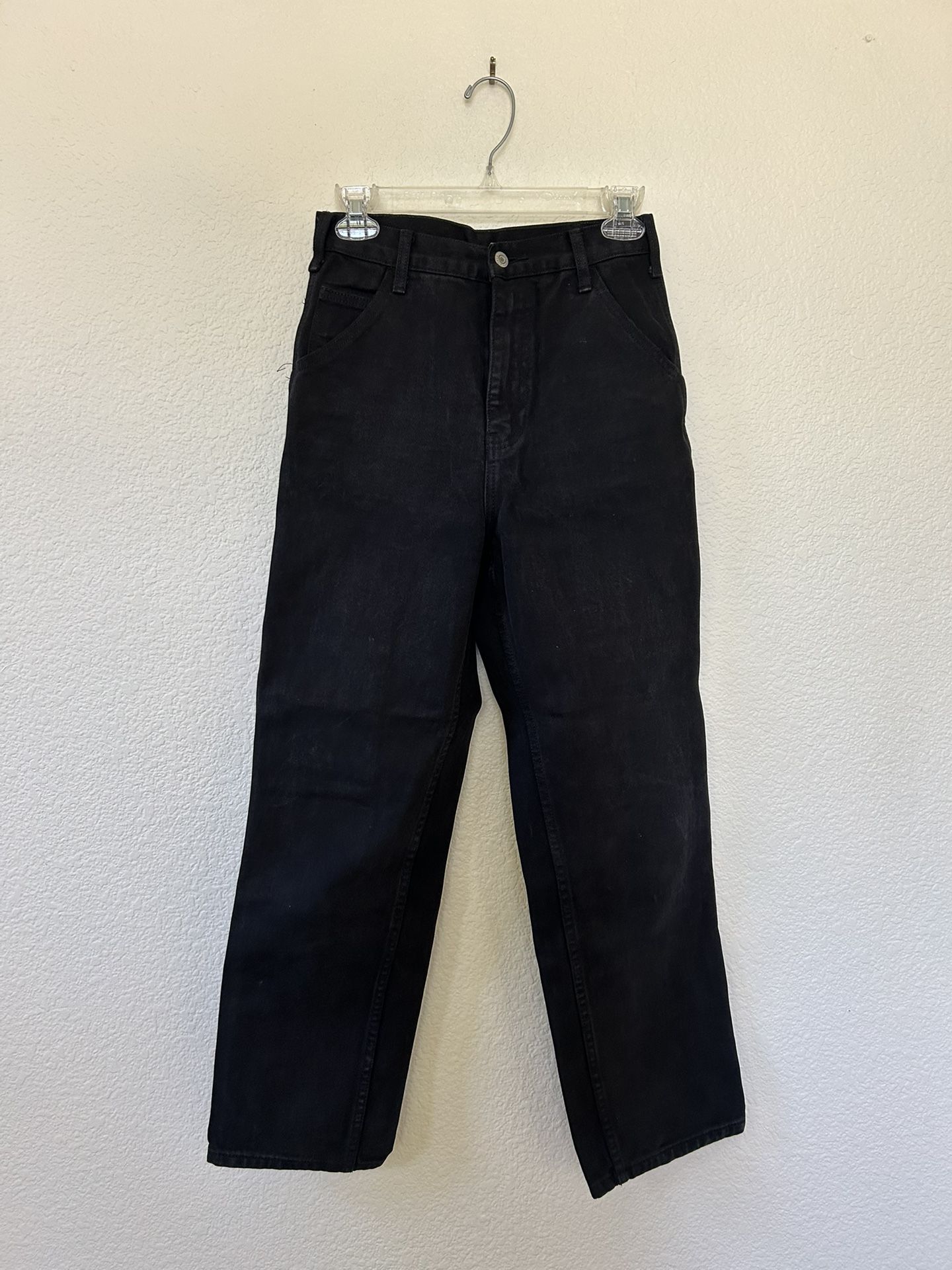 Black Cargo Jeans