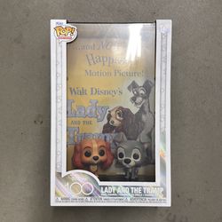 Funko pop movie poster lady and the tramp