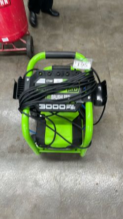 Greenworks 3000 PSI electric pressure washer