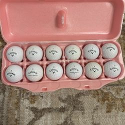 A Dozen Callaway Golf Balls