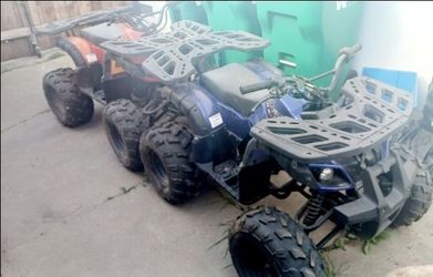 Pair of all terrain vehicles (atv)
