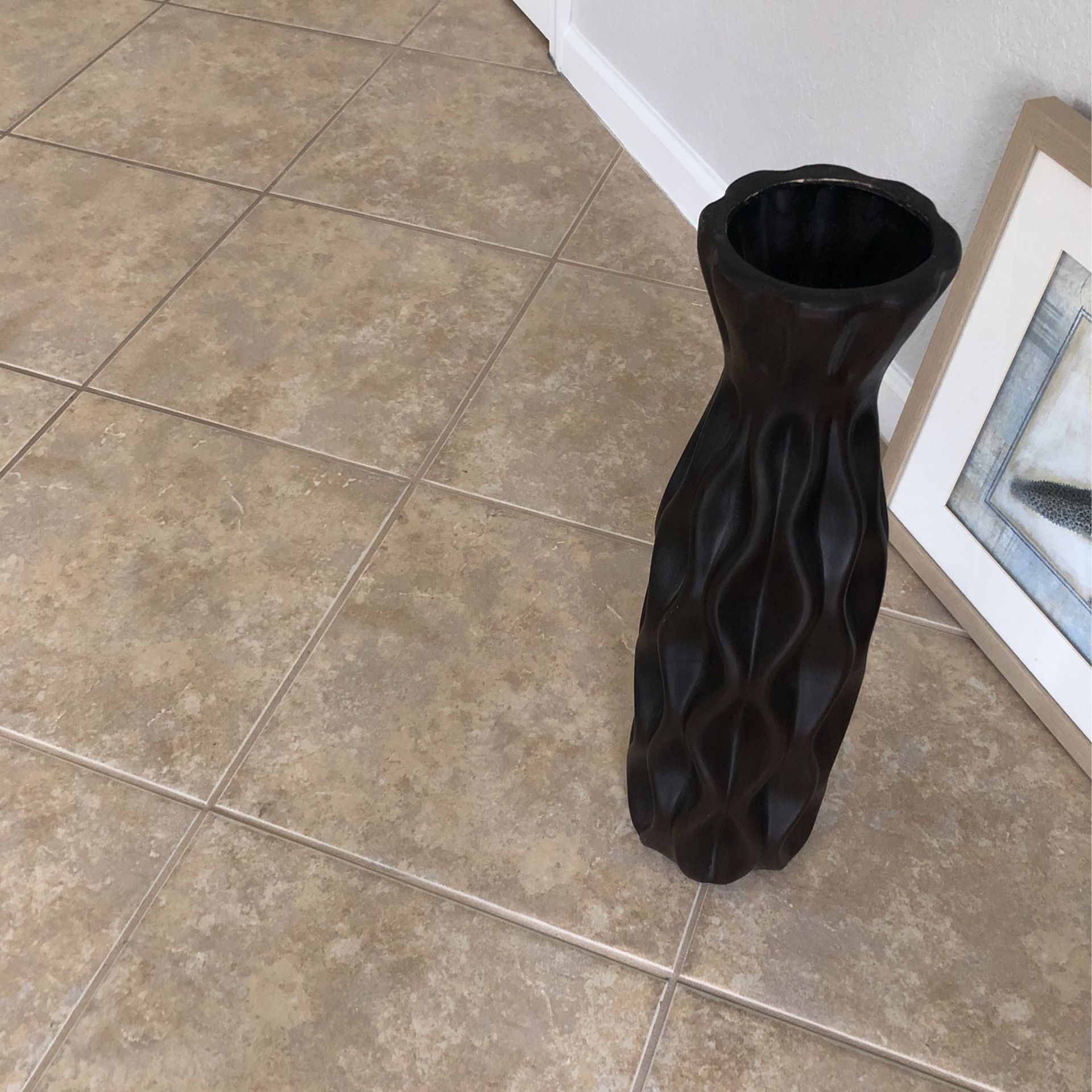 Tall Vase Brown