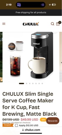 Iced coffee