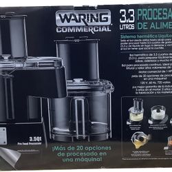 Warning WFP145SC 3.5QT Combination Food Processor