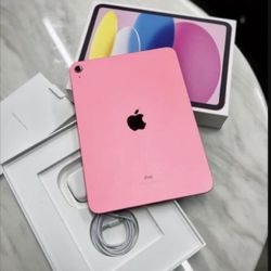 Pink apple ipad 10th generation 