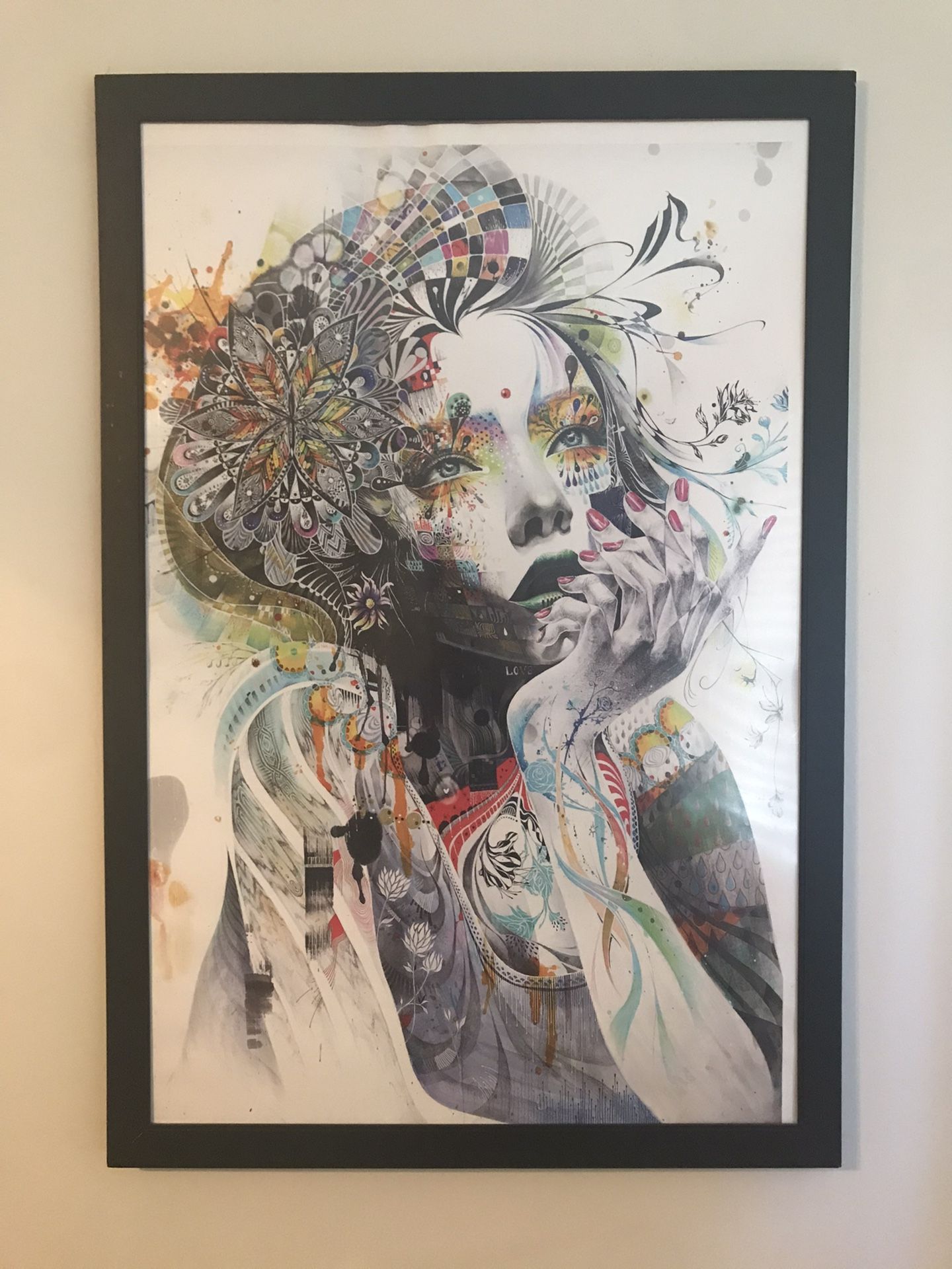 Framed Print Large