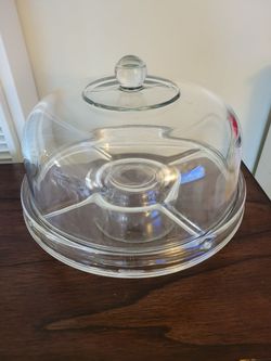 Multiuse Glass Cake Stand