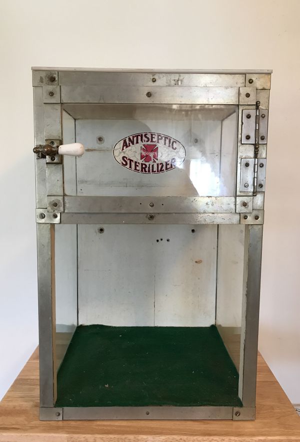 Antique Barber Shop Sterilizer Cabinet For Sale In Bristol Ct