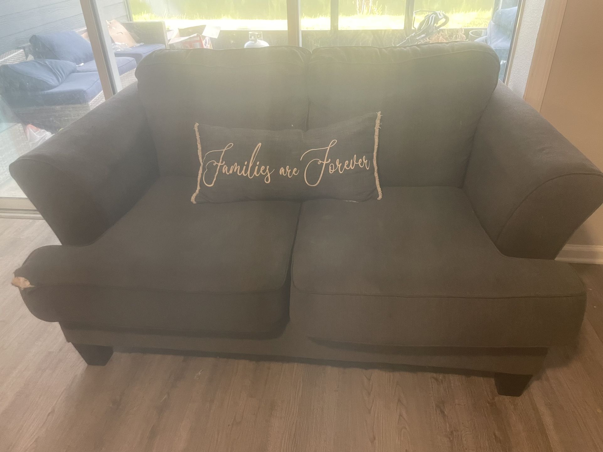 Grey Sofa And Loveseat
