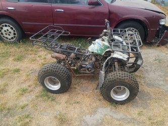 Cheap quad Chinese don't know brand (for parts)