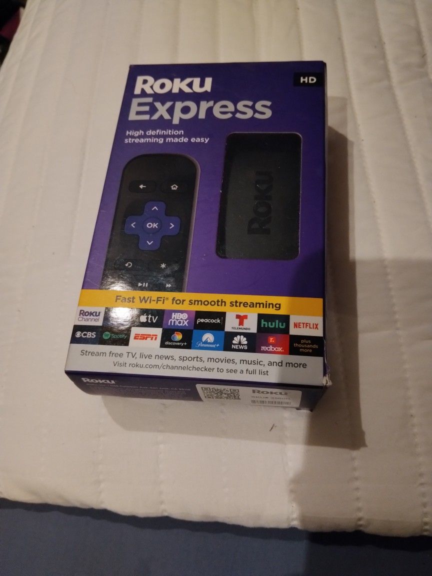 Roku - Express | Streaming Media Player with Standard Remote