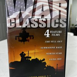 War Classics DVD 4 Feature Films