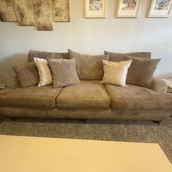 Oversized 3-Seater Sofa 