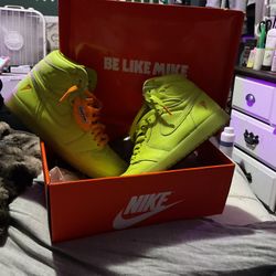 Rare!!Air Jordan Retro 1 Hi - Like Mike Special Edition