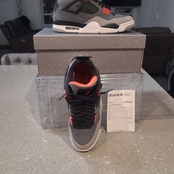 Jordan 4 Retro Infrared  Size 10