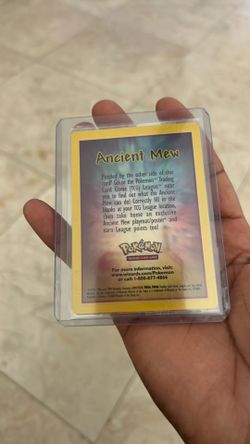 Brand new unopened Ancient Mew Pokémon card