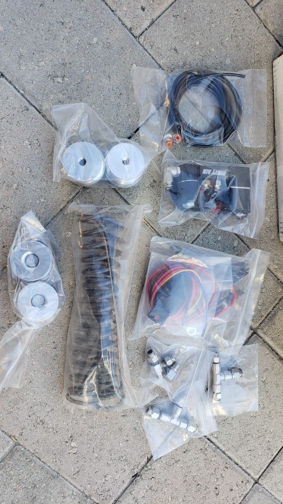 Harley davidson front air ride kit
