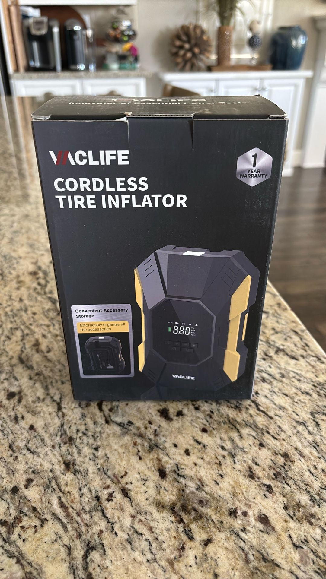 Vaclife Cordless Tire Inflator