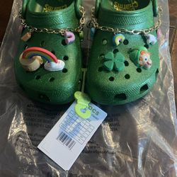 Crocs Limited Edition Green Lucky Charms 