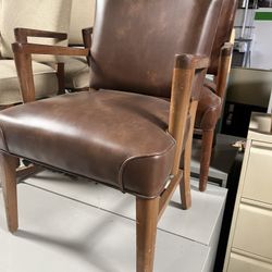Leather Waiting Room Chair