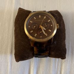 Michael Kors Tortise Watch