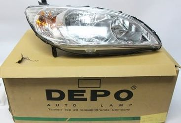 Depo Front Right Headlight For 2004-2005 Honda Civic SDN/CPE (contact info removed)R