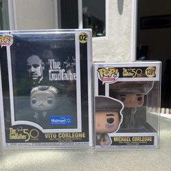 The Godfather Funko Pop Lot Of 2 