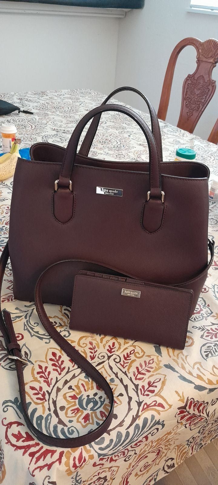 BOLSA Y CARTERA KATE SPADE ,LIKE NEW