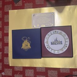 Disneyland 50Th Anniversary Collector Plate $10