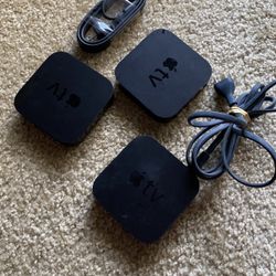 Three Apple TV’s 3rd Gen A1427 And A1469