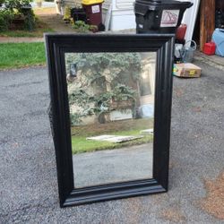 Wood Framed Mirror 