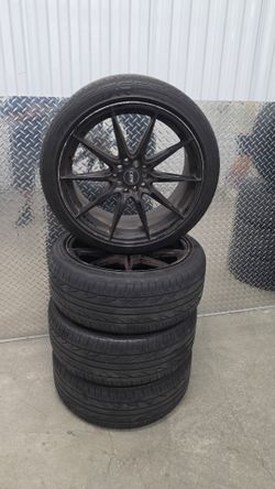 Tires and rims