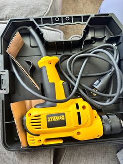 DEWALT Corded Electric Drill with Case