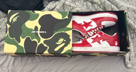 BAPESTAS White/Red