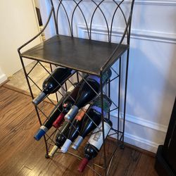 Metal Wine Rack (wine Not Included)