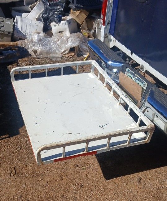 Heavy Duty Hitch Cargo Carrier for 2" inch Receiver. 40" wide × 30" deep × 6" tall. 700 pounds rated. I Sold My Jeep and NO  Longer Need 