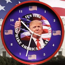 Donald Trump Talking Clock