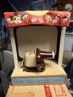Vintage Viewmaster Disney cartoon theater