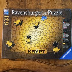 Krypt Gold 631 Piece Puzzle by Ravensburger, New, Sealed,