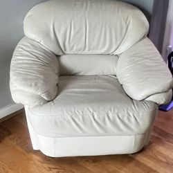 Leather Sofa & Chair Set 