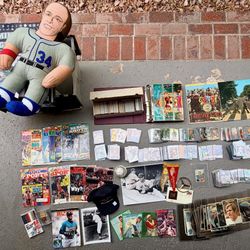 90’s Sports Card and Toy Collectibles Store Closure Unit