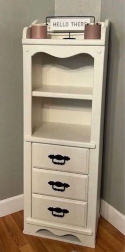 Refinished and Repainted Cabinet