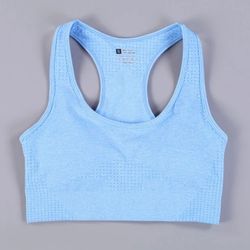 FREE GIFT Brand New Blue Workout /  Yoga Sports Bra  HI