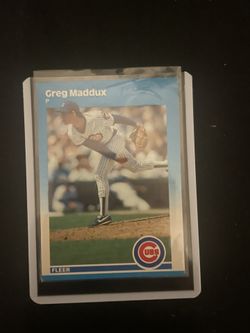 Greg Maddux Rookie Card 