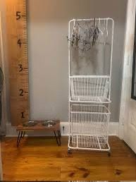 Brightroom Rolling Cart With Hamper