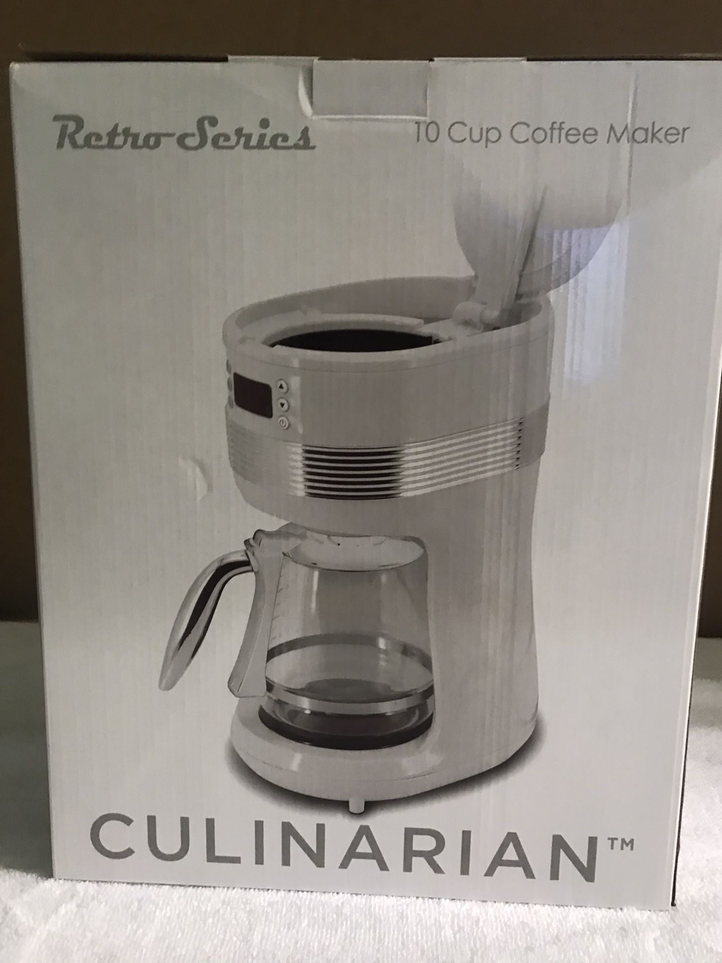 Culinarian Retro Series 10 Cup Coffee Maker